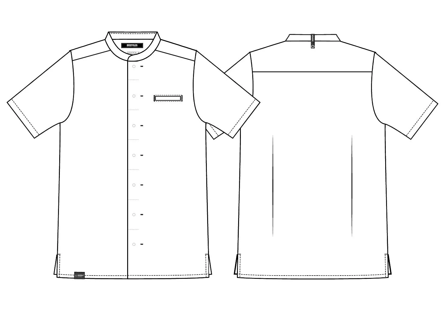 Kentaur Tencel Refibra Chef Shirt