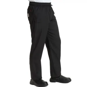 Le Chef Black Trousers DF54