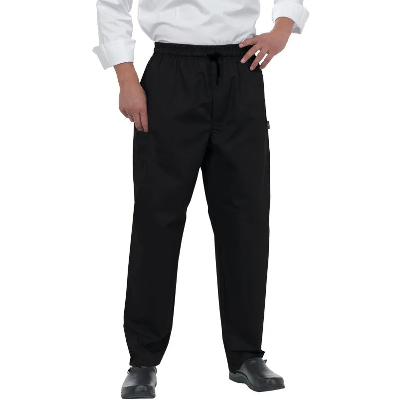 Le Chef Black Trousers DF54
