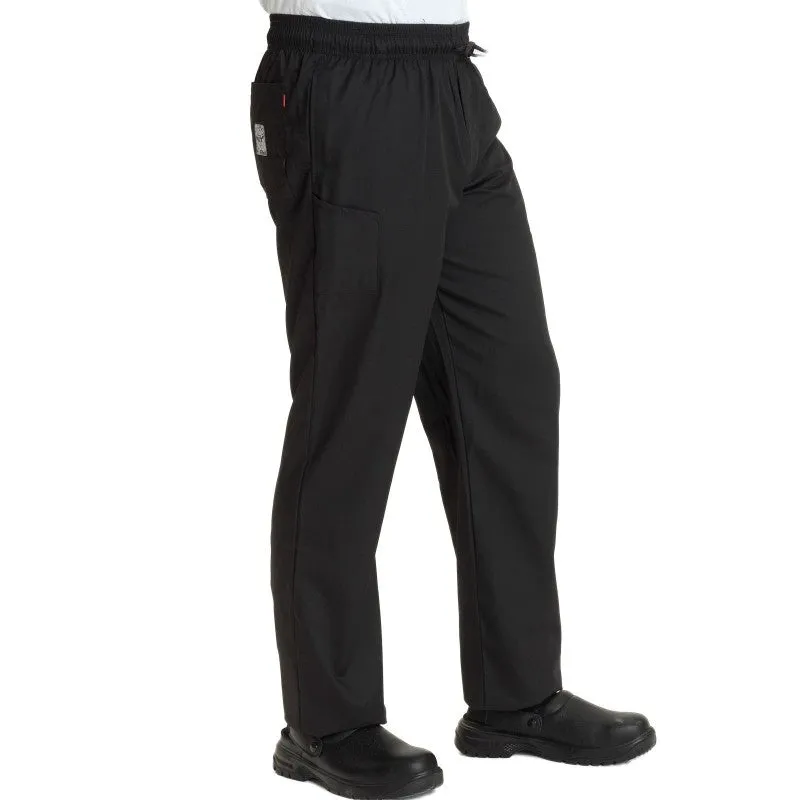 Le Chef Black Trousers DF54
