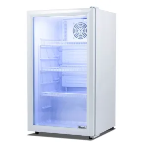 Migali - C-04RM-HC. Commercial 18 1 Glass Door Merchandiser Refrigerator 4 cu. ft.