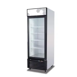Migali - C-12RM-HC. Commercial 24 1 Glass Door Merchandiser Refrigerator 12 cu. ft
