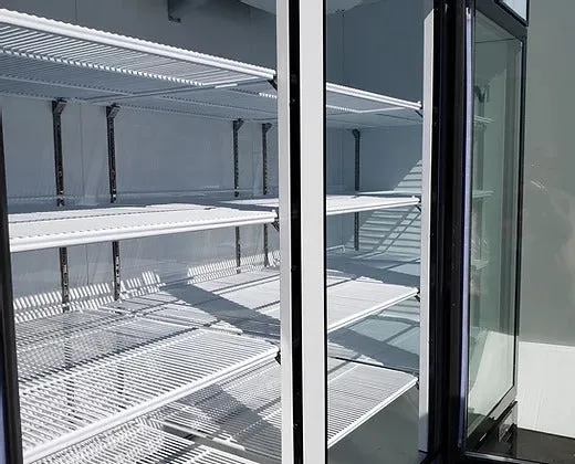 Migali - C-72FM-HC. Commercial 82 3 Glass Door Merchandiser Freezer 72 cu. ft.