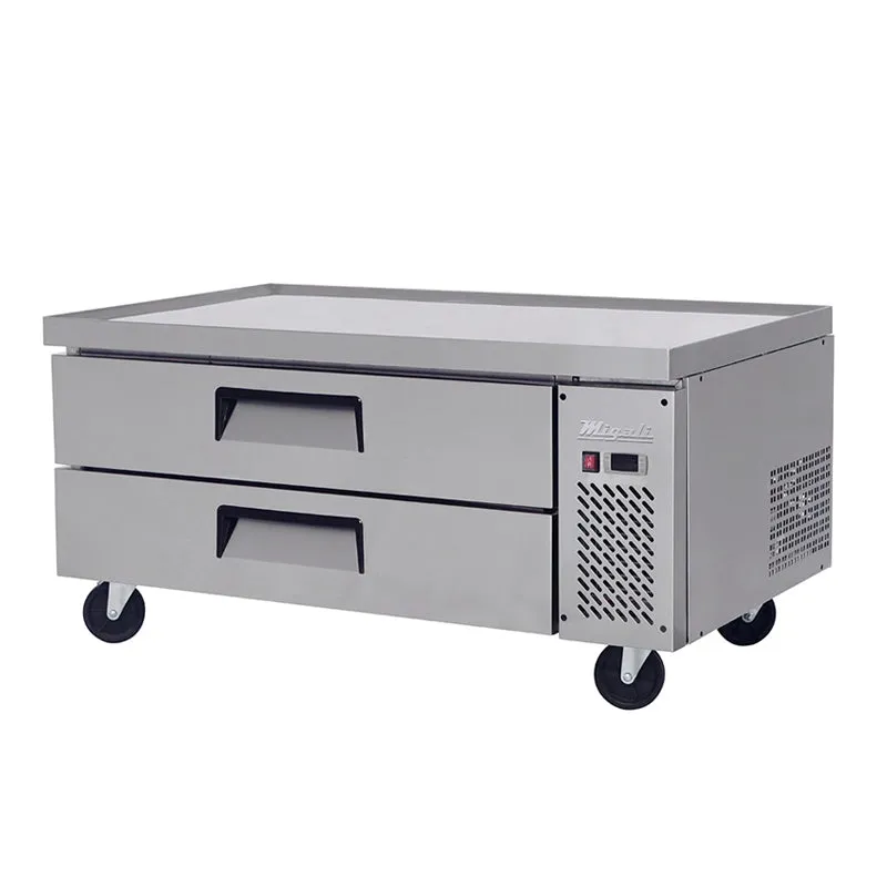 Migali - C-CB48-HC. Commercial 48 Chef Base Refrigerated 9.4 cu. ft.
