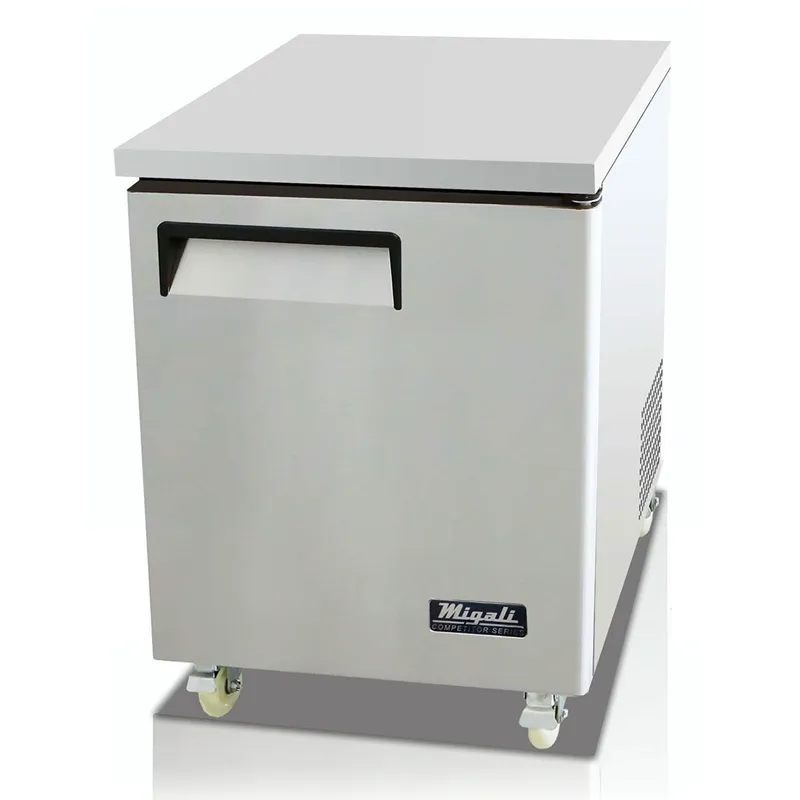 Migali - C-U27R-HC. 27 Undercounter Worktop Refrigerator 6.5 cu. ft.