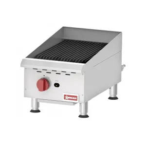 Omcan - CE-CN-CBR15. Commercial 15 Radiant Charbroiler BTU40000 Natural Gas