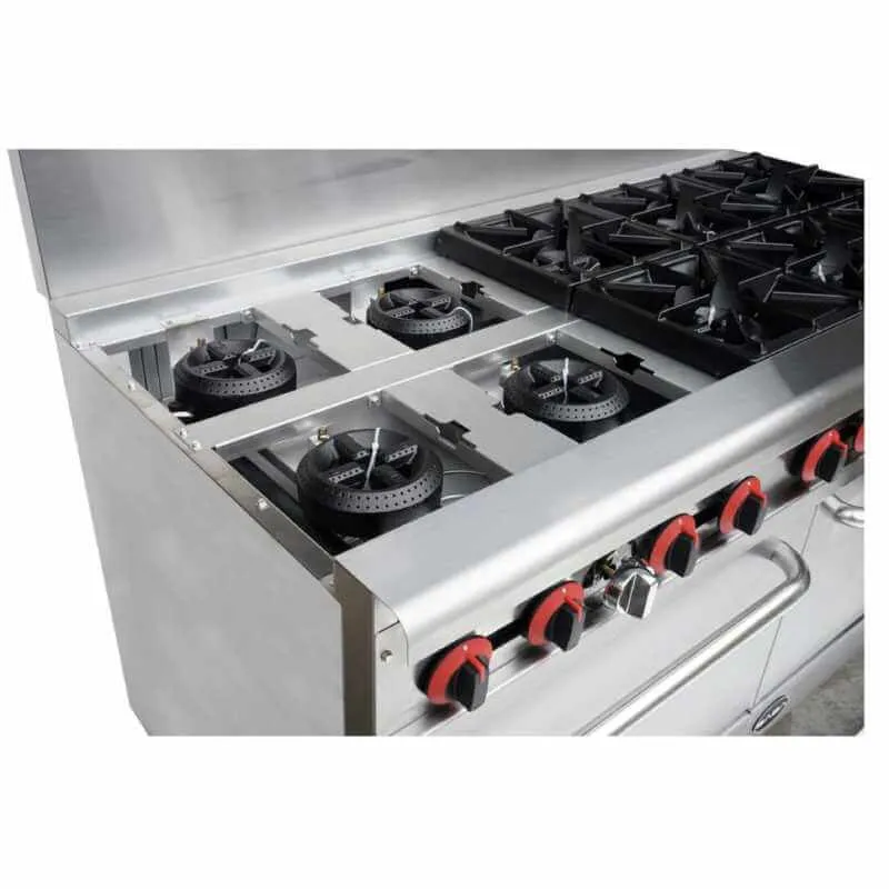 Saba - GR-60 Commercial 60 10 Burners Oven Range Natural Gas