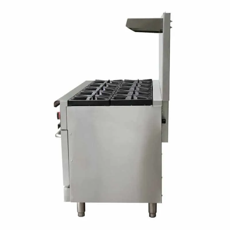 Saba - GR-60 Commercial 60 10 Burners Oven Range Natural Gas
