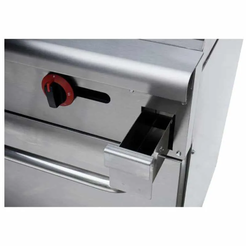 Saba - GR60-G24 Commercial 60 6 Burner/ 24 Griddle Oven Range Natural Gas