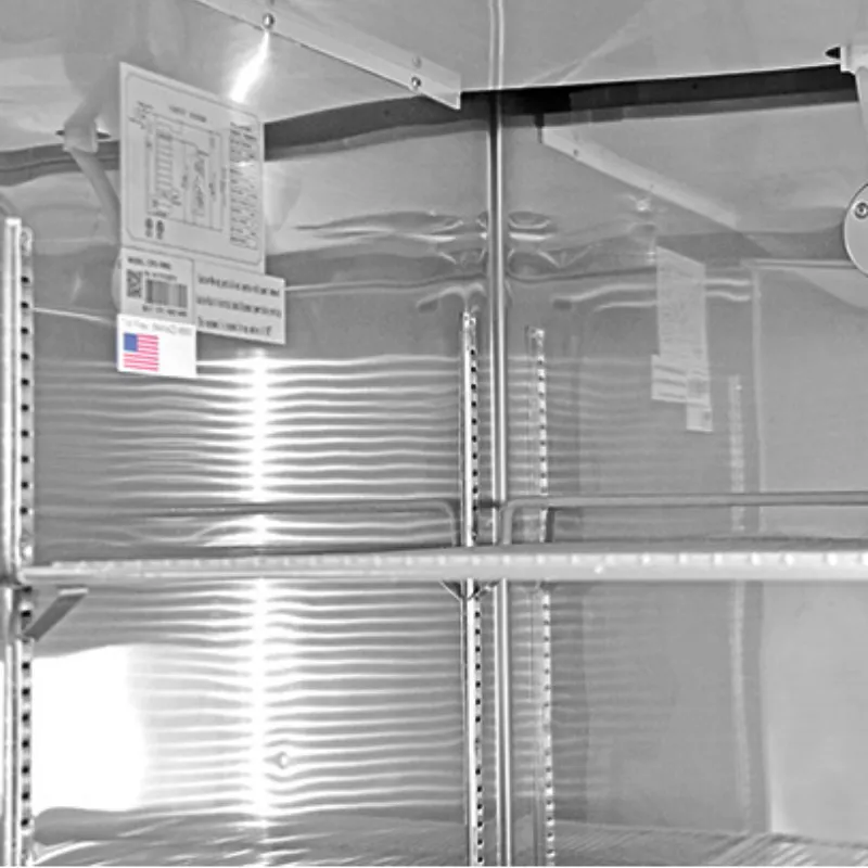 Saba - S-23F. Commercial 1 Solid Door Reach-In Freezer