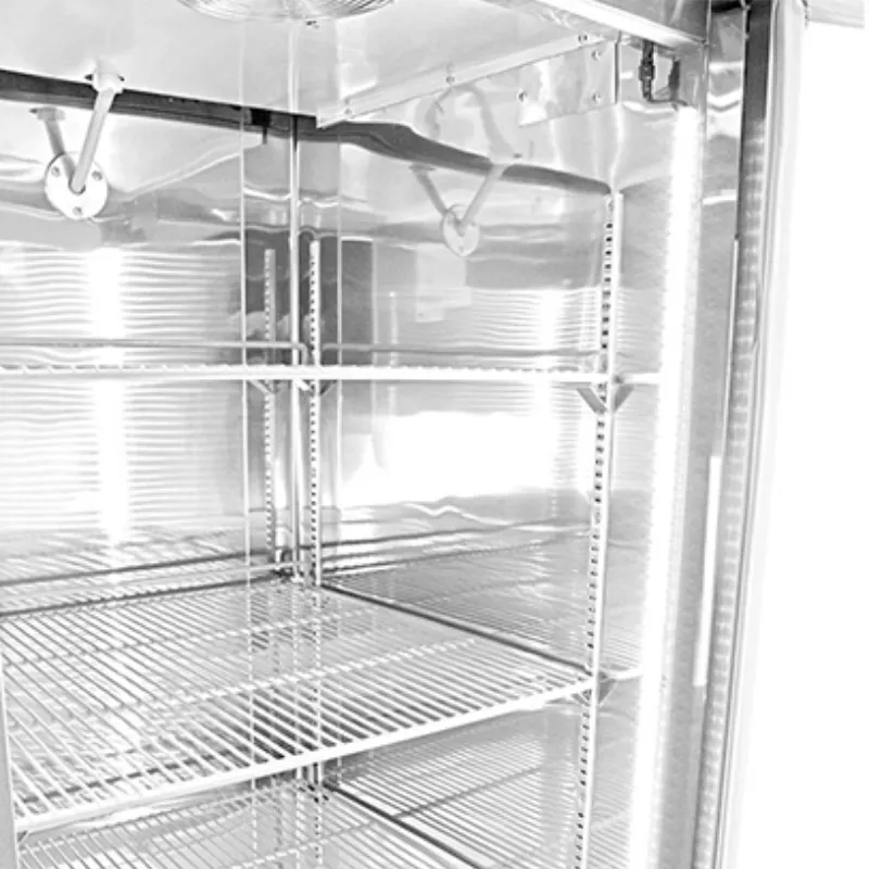SABA - S-72F. Commercial 3 Solid Door Reach-In Freezer
