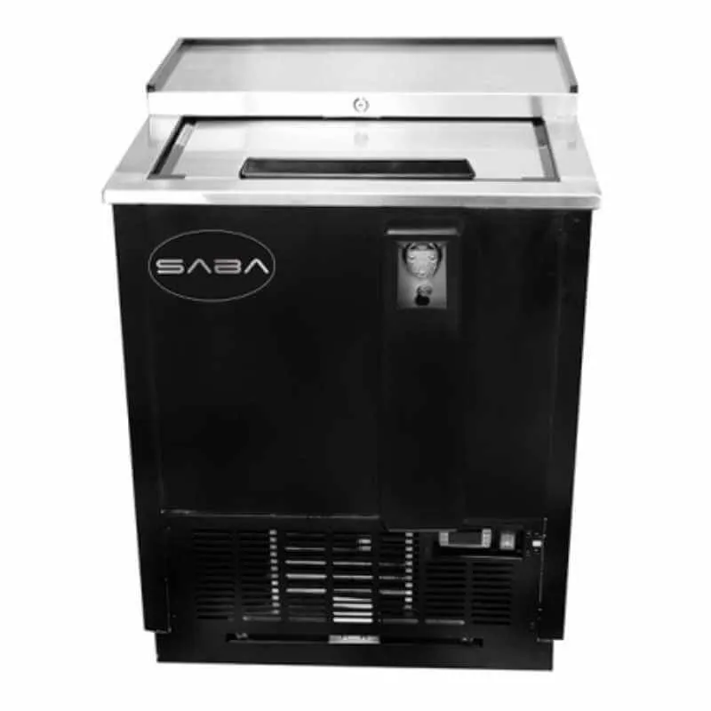 Saba - SBC-25B Commercial 26 Bottle Cooler Refrigerator Horizontal