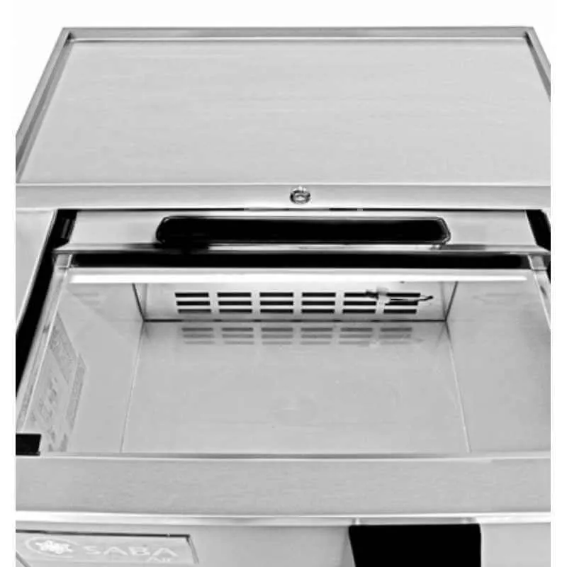 Saba - SBC-25B Commercial 26 Bottle Cooler Refrigerator Horizontal