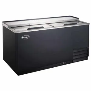 Saba - SBC-50B Commercial 50 Bottle Cooler Refrigerator Horizontal 12.7 cu.ft.