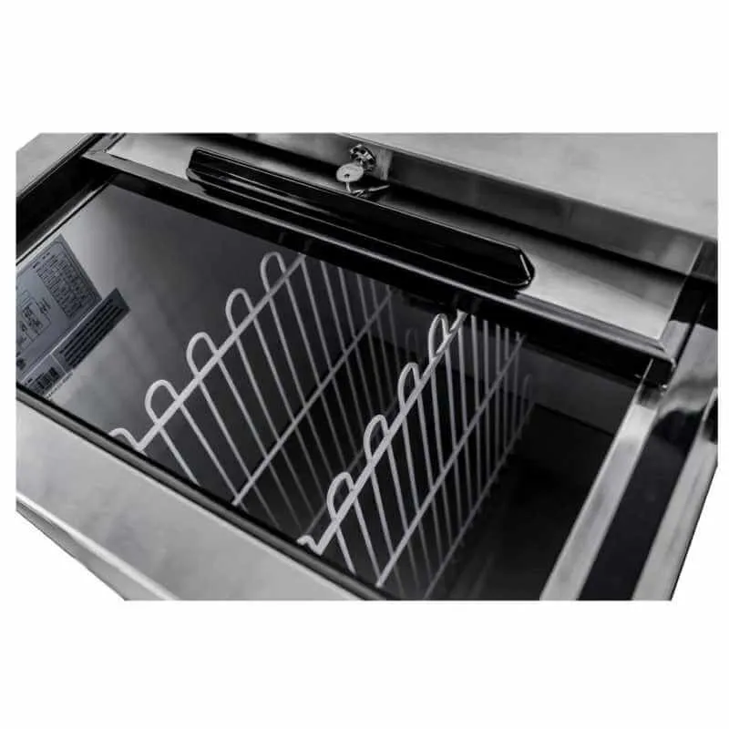 Saba - SBC-50B Commercial 50 Bottle Cooler Refrigerator Horizontal 12.7 cu.ft.