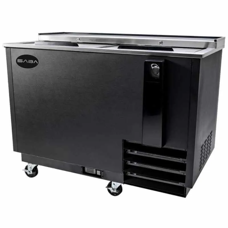 Saba - SBC-50B Commercial 50 Bottle Cooler Refrigerator Horizontal 12.7 cu.ft.