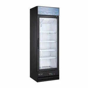 Saba - SM-23R. Commercial 28 1 Glass Door Merchandiser Refrigerator 23 cu. ft.
