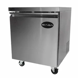 Saba - SUC-27R. Commercial  27 UnderCounter Refrigerator 6.3cu.ft. NSF
