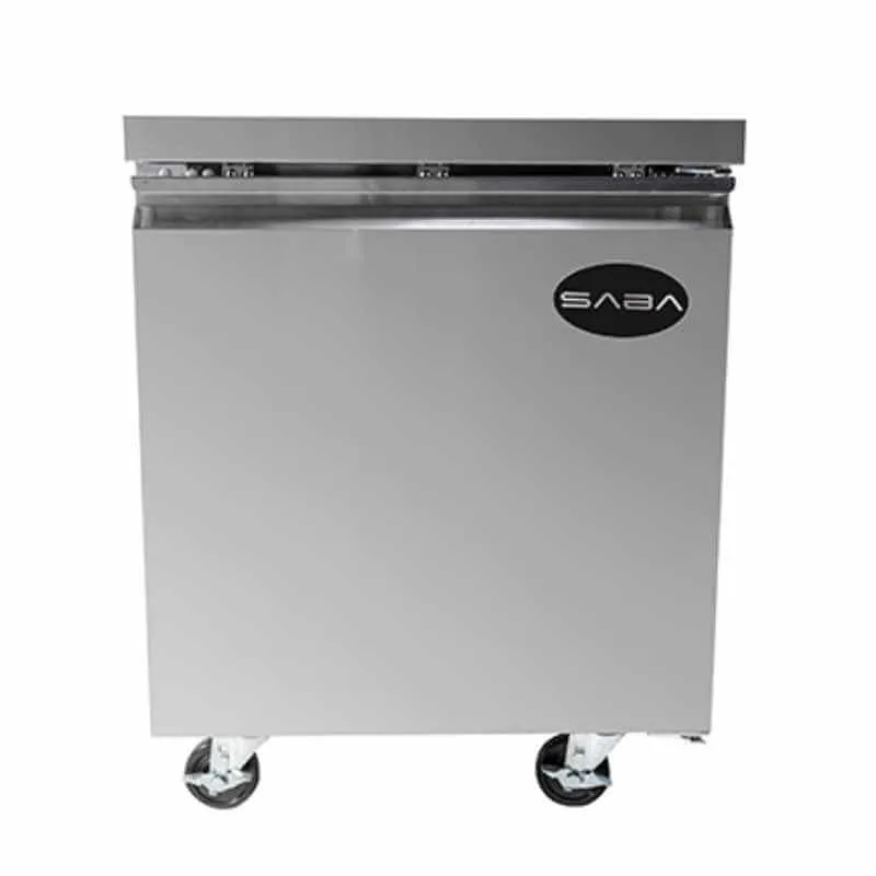 Saba - SUC-27R. Commercial  27 UnderCounter Refrigerator 6.3cu.ft. NSF