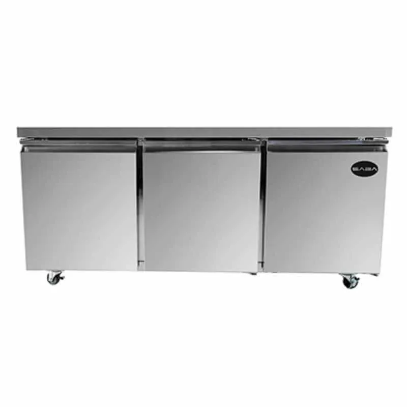 Saba - SUC-72R. Commercial 72 UnderCounter Refrigerator 15.5cu.ft. NSF
