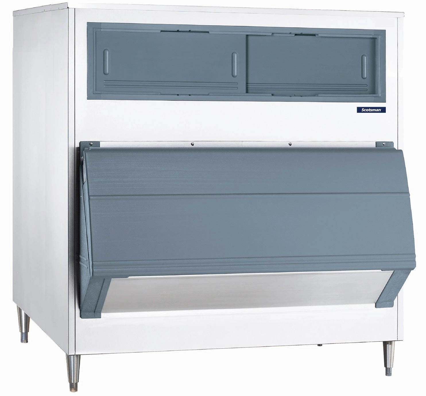 Scotsman BL1048S Ice Storage Bin. 48 Width. Stainless Steel Exterior - 1000 lb. Storage