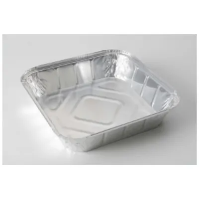 Square Foil Container 9x9x2 (22.9x22.9x5.1cm)