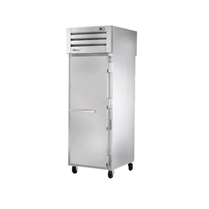 True STA1RPT-1S-1G-HC. Commercial 27 One Section Pass Thru Refrigerator 1 Right Hinge Solid Door