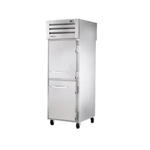 True STA1RPT-2HS-1S-HC. Commercial 27.5 One Section Pass Thru Refrigerator 2 Right Hinge Solid Doors