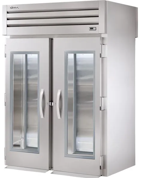 True STA2RRT-2G-2S. Commercial 68 Roll-Thru Refrigerator Glass Doors 2 Sections
