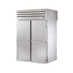 True STG2HRT-2S-2S. Commercial 68 Full Height Insulated Mobile Heated Cabinet (2) Rack Capacity