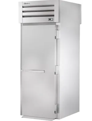 True STR1HRT89-1S-1S Full Height Insulated Mobile Heated Cabinet w/ (1) Rack Capacity. 208-230v/1ph