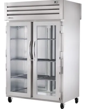 True STR2HPT-2G-2S. Commercial Full Height Insulated Mobile Heated Cabinet w/ (6) Pan Capacity. 208-230v/1ph