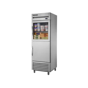 True T-23-1-G-1-HC~FGD01. Commercial 27 Reach-In Refrigerator Solid Door 1 Section