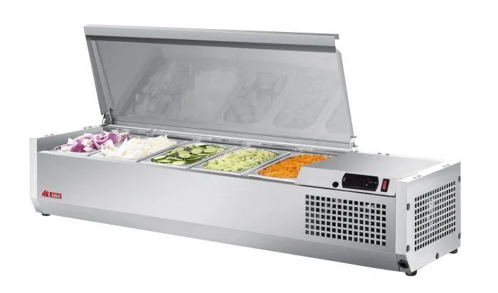 Turbo Air - CTST-1200-N. Commercial E-line. Food prep. 47 Countertop Salad Table