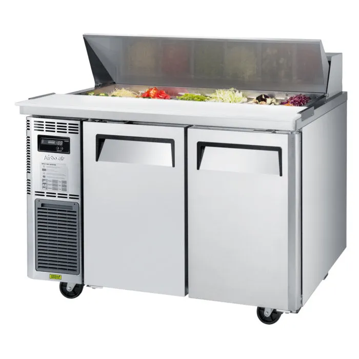 Turbo Air - JST-48-N. Commercial 48 J Series Sandwich Salad Unit Two Section 8.4 cu. ft.