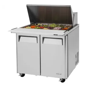 Turbo Air - MST-36-15-N6. Commercial 37 M3 Series Mega Top Unit Two Section 11 cu.ft.