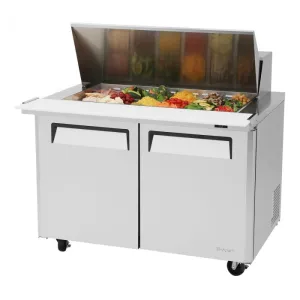 Turbo Air - MST-48-18-N. Commercial 49 M3 Series mega top unit. Two-section 15 cu.ft.