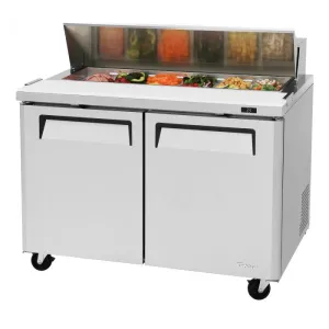Turbo Air - MST-48-N. Commercial M3 Series sandwich/salad unit. Two-section