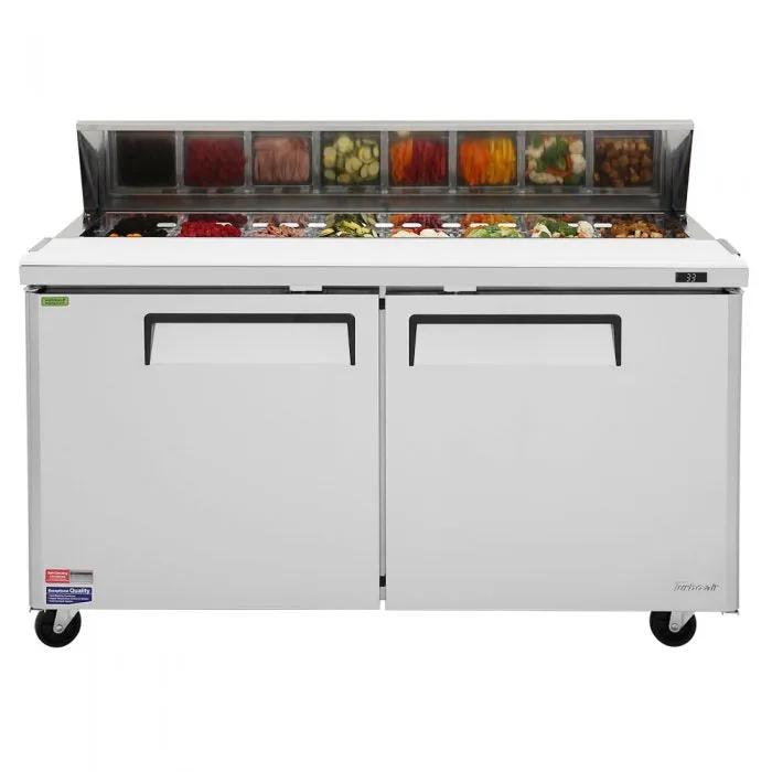 Turbo Air - MST-60-N. Commercial M3 Series sandwich/salad unit. Two-section