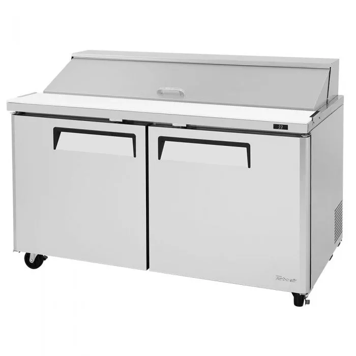 Turbo Air - MST-60-N. Commercial M3 Series sandwich/salad unit. Two-section