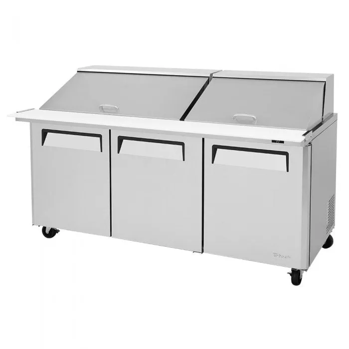 Turbo Air - MST-72-30-N. Commercial 73 M3 Series mega top unit. Two-section 23 cu.ft.