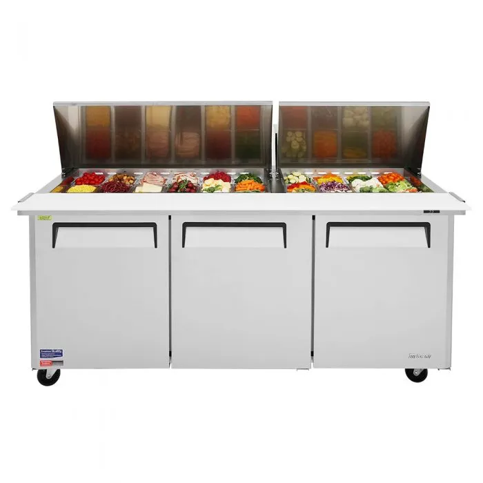Turbo Air - MST-72-30-N. Commercial 73 M3 Series mega top unit. Two-section 23 cu.ft.