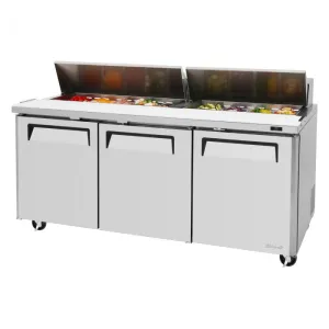 Turbo Air - MST-72-N. Commercial 73 M3 Series sandwich/salad unit. Two-section 19 cu.ft.