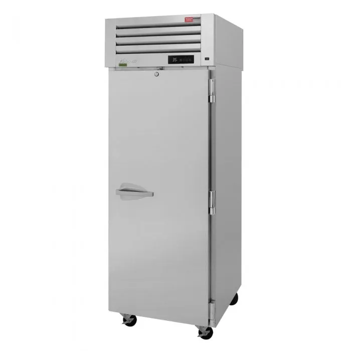 Turbo Air - PRO-26R-SG-PT-N. Commercial PRO Series Pass Thru Refrigerator. 1 Glass Front Door / 1 Solid Back Door Pass-Thru