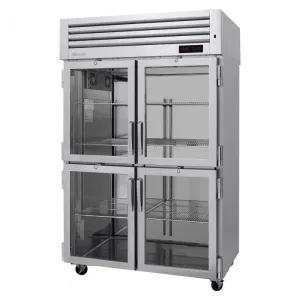 Turbo Air - PRO-50-4H-G. Commercial 51 Reach-in Heated Cabinet PRO Series 2 Section 47.7 cu.ft.
