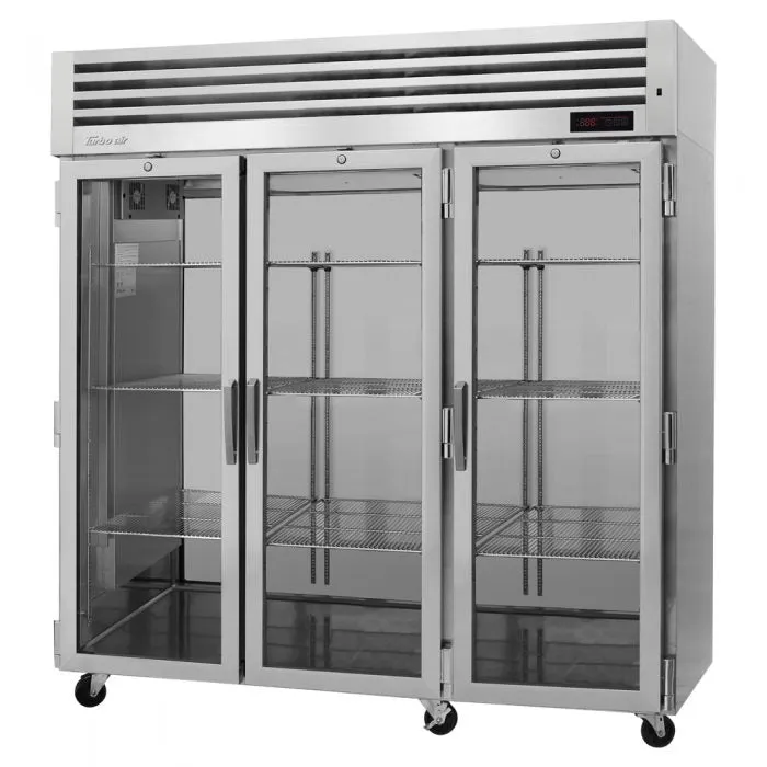 Turbo Air - PRO-77H-G. Commercial PRO Series Reach-in Heated Cabinet 3 Section 73.9 cu.ft.