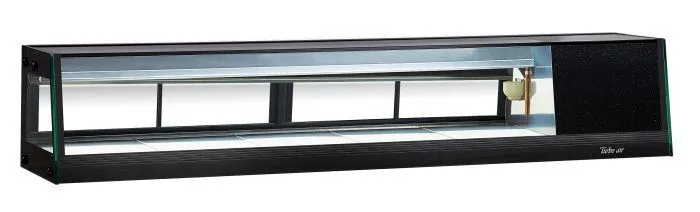 Turbo Air - SAS-70L-N. Commercial 70 Sushi Display Case Refrigerants. LED Lighting 2.3 cu.ft