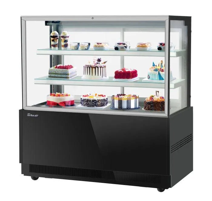Turbo Air - TBP60-54FN-W(B). Commercial 60 Bakery Display Case Refrigerated