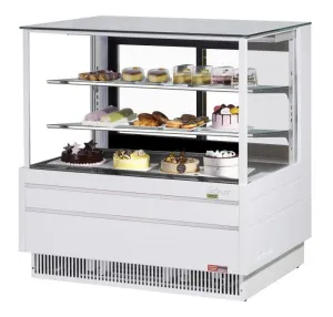 Turbo Air - TCGB-48UF-W(B)-N. Commercial Display Cases Straight Front Bakery Cases Refrigerated