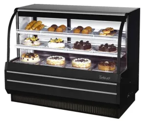 Turbo Air - TCGB-60-W(B)-N. Commercial  Curved Glass Bakery Display Case Refrigerated